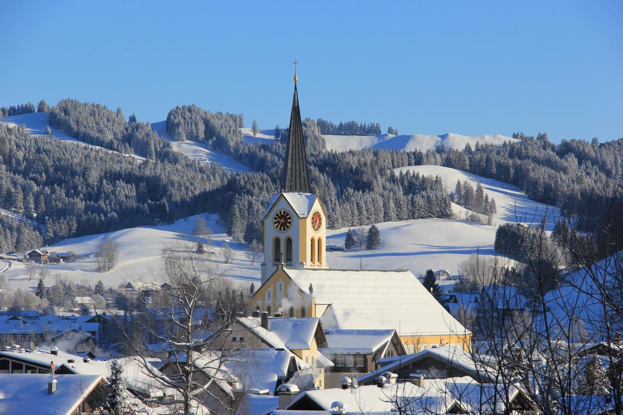 Heimatel - Ferienwohnungen Steibis Oberstaufen Exterior photo